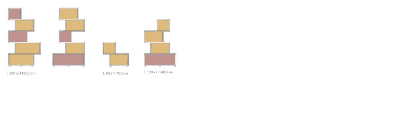 Dettagli Brick bookcase