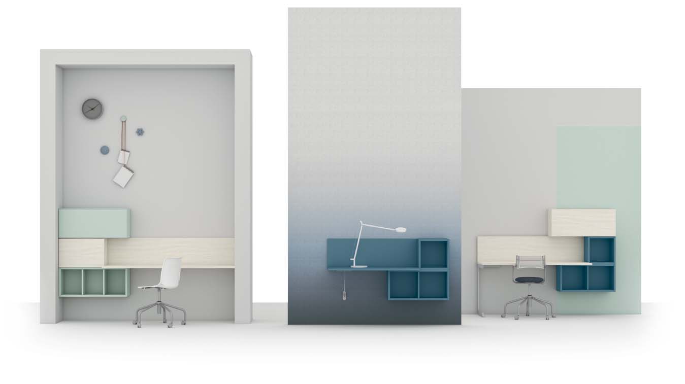Dettagli Wall-mounted modular top