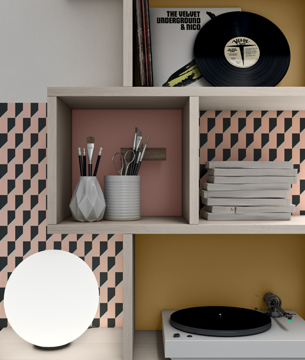 Dettagli Brick bookcase