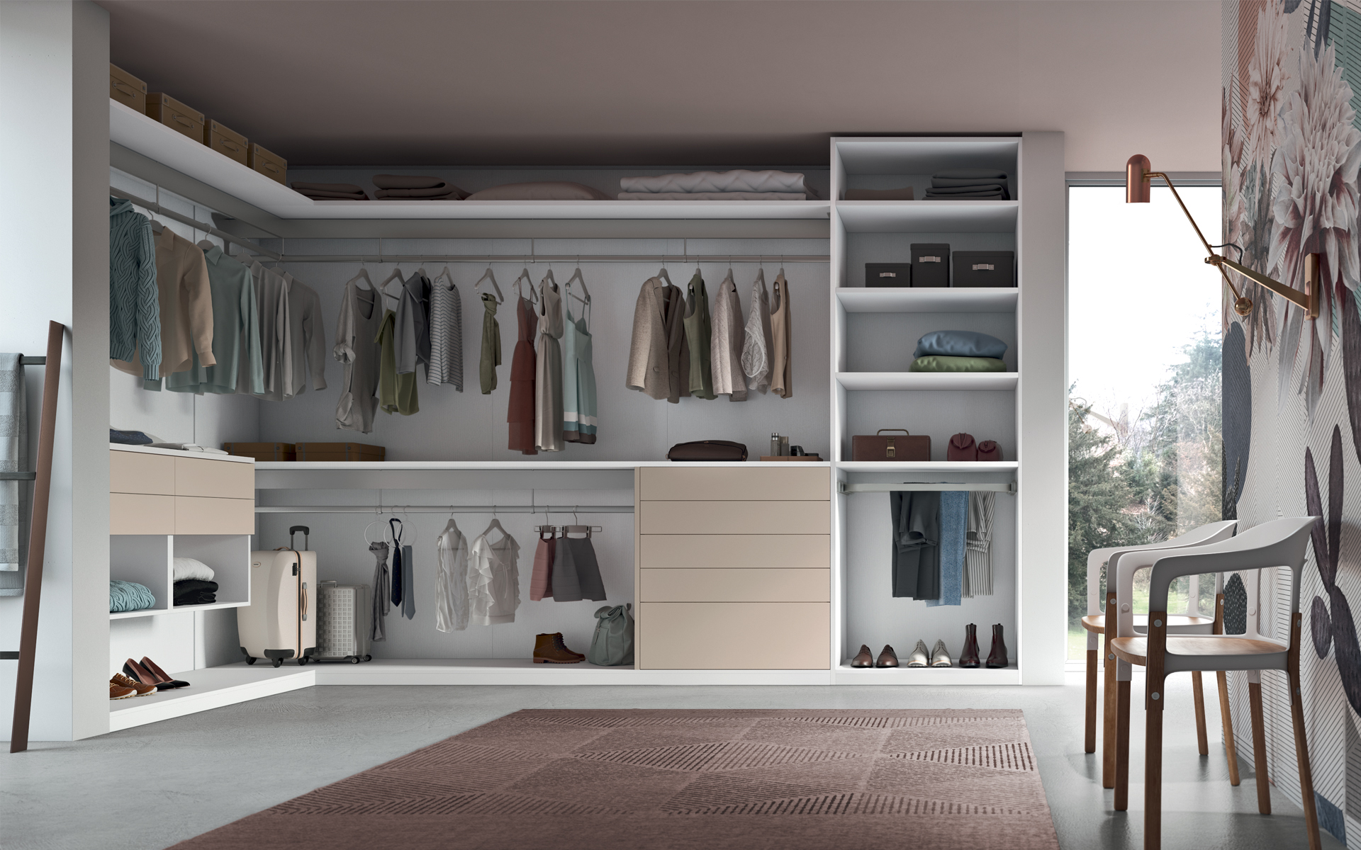 Anteprima Inside walk-in wardrobe