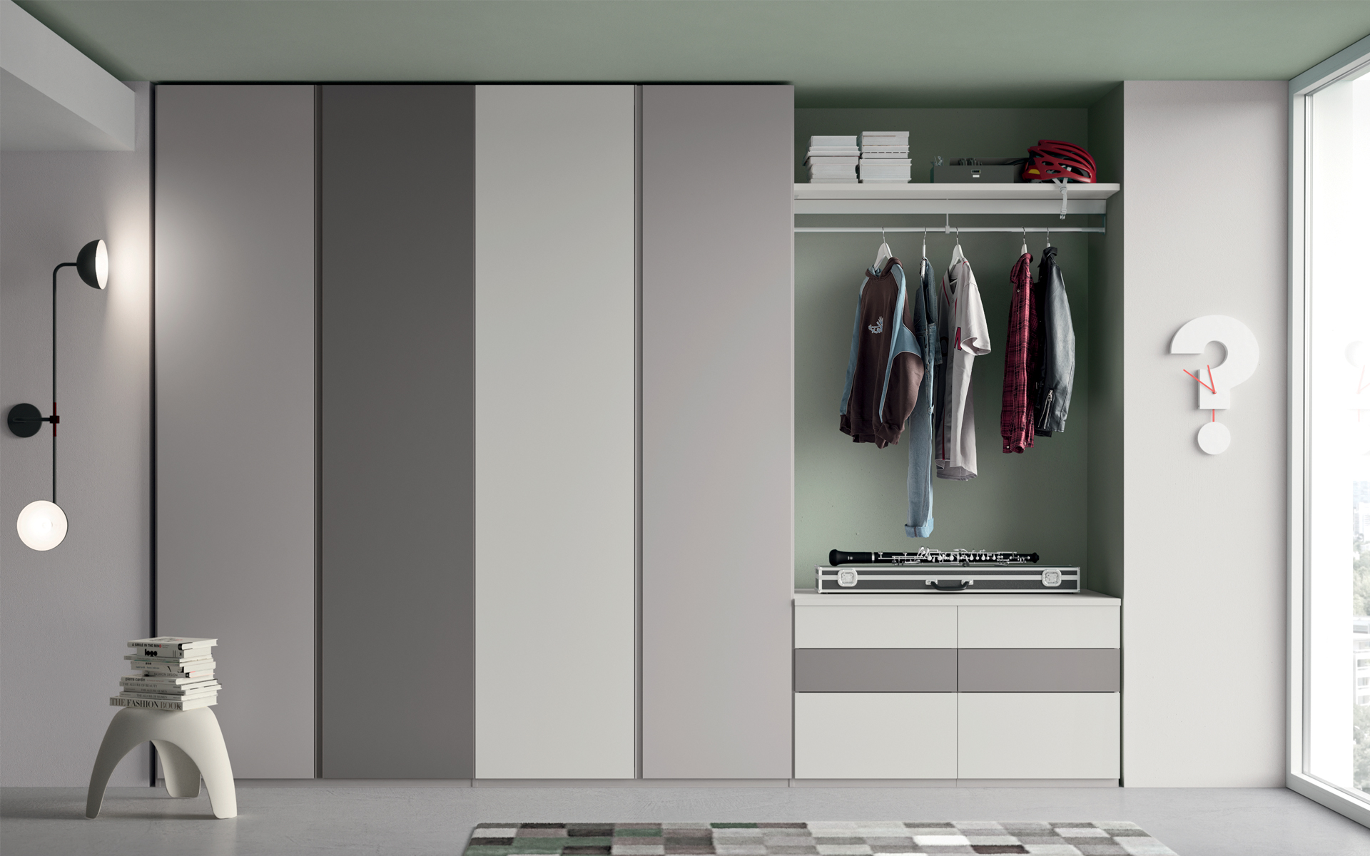 Anteprima Inside walk-in wardrobe