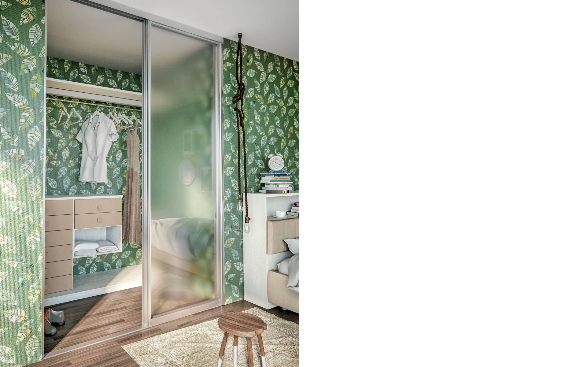 Anteprima Inside walk-in wardrobe