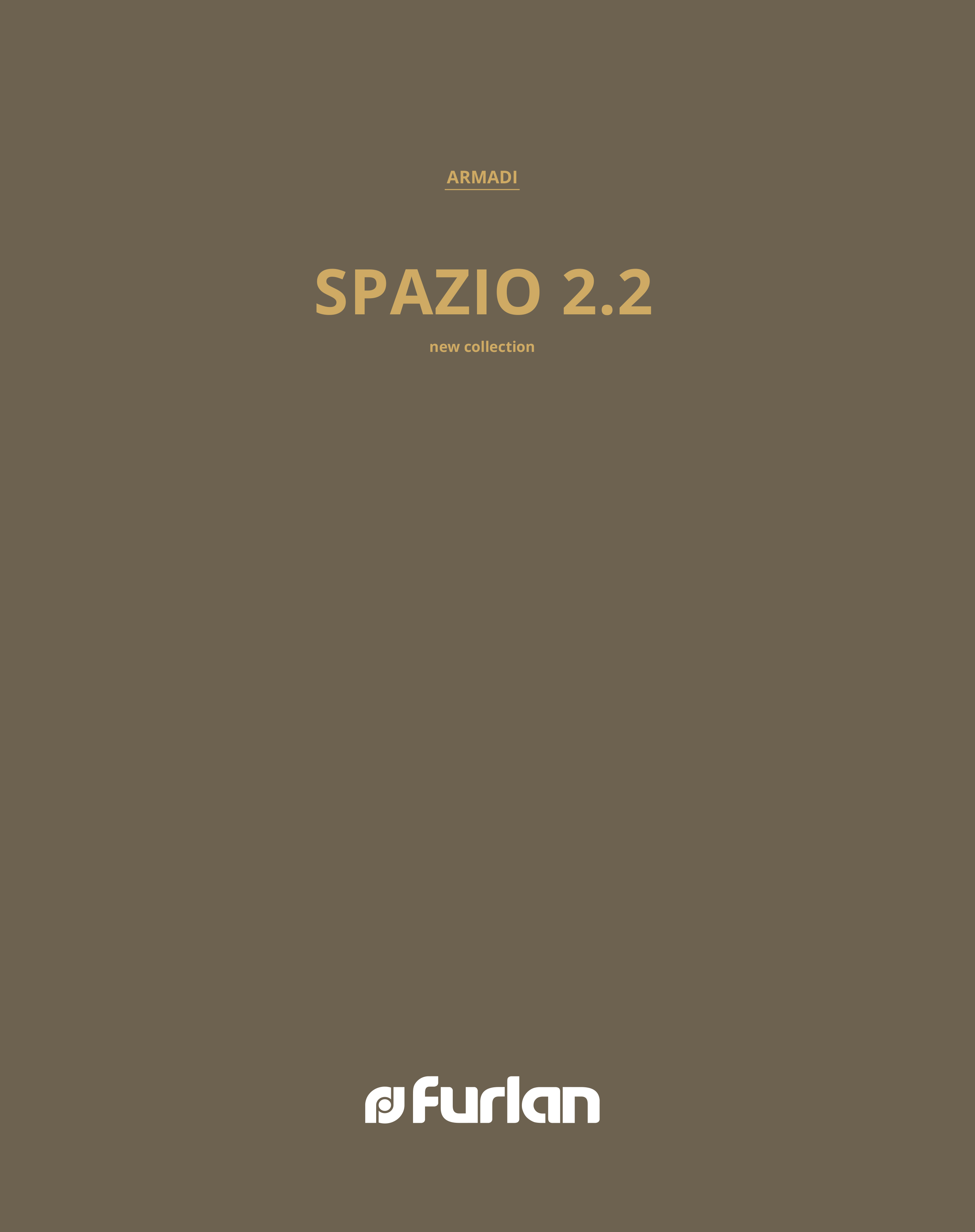 CATALOGUE Armoires "SPAZIO 2.2" nouvelle collection