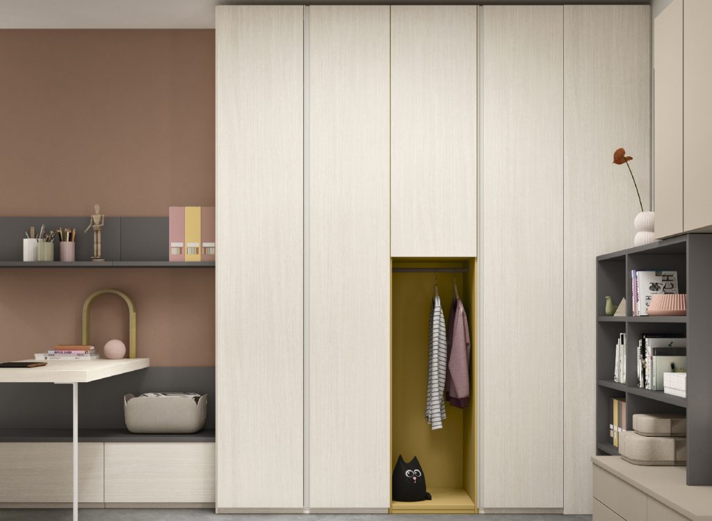 Armadio battente – vano colorato | comp. 100A