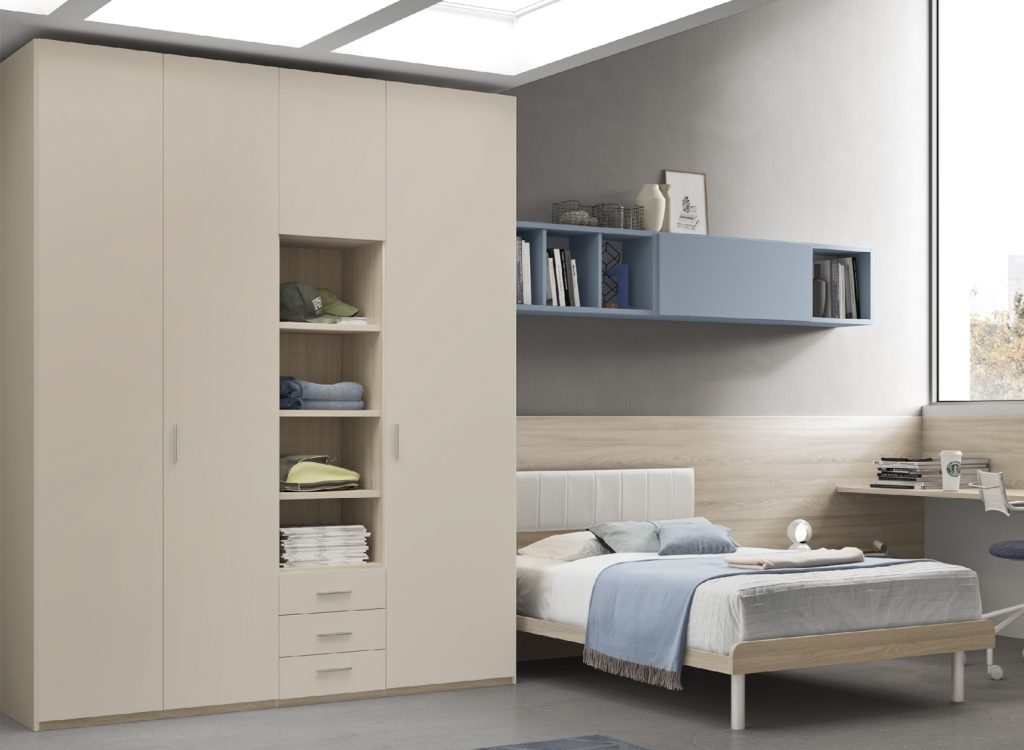 Armadio battente – cambio prof. | comp. 107A