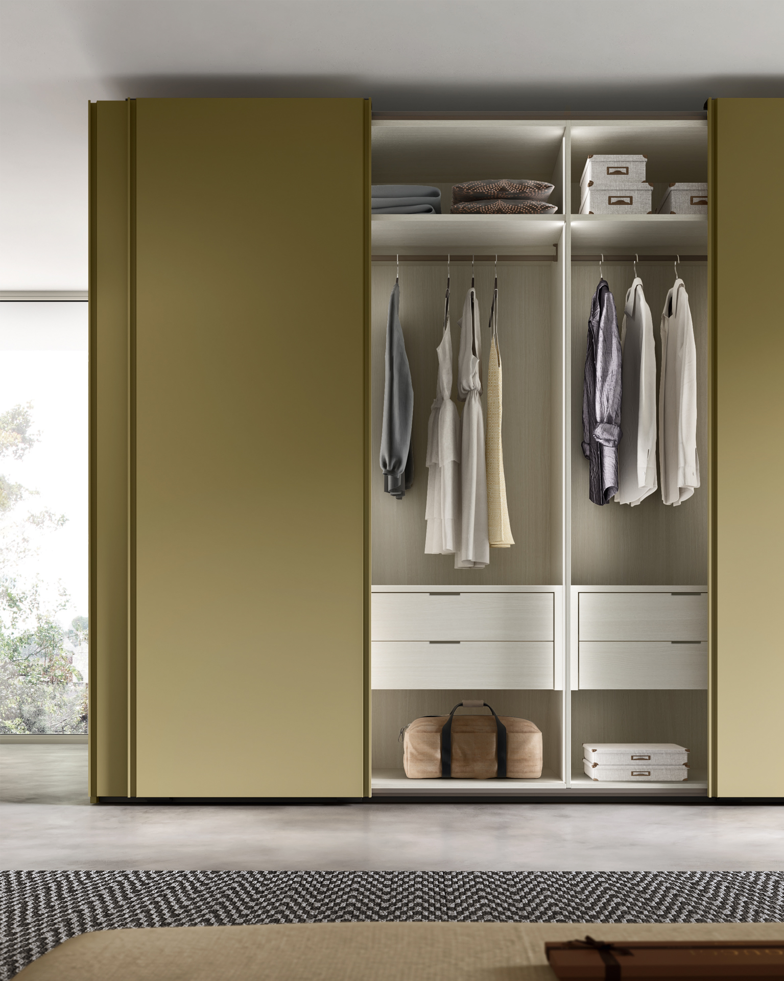 Immagine Spazi di passaggio – Armadio scorrevole